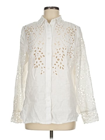 J.Crew Collection Long Sleeve Blouse (view 1)