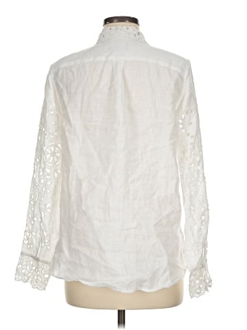 J.Crew Collection Long Sleeve Blouse (view 2)