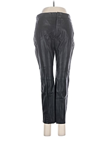 Zara Basic Faux Leather Pants (view 1)