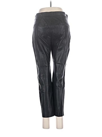 Zara Basic Faux Leather Pants (view 2)