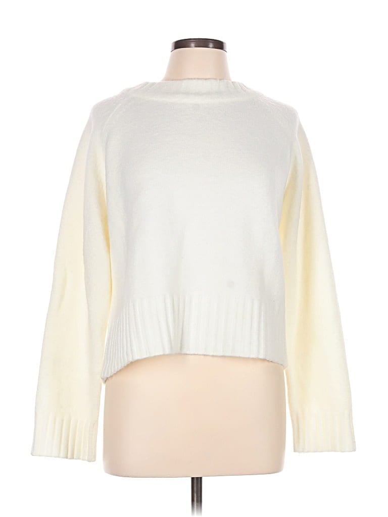 Pre-owned French Connection Pullover Sweater In Ivory