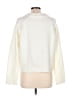 French Connection Color Block Ivory Pullover Sweater Size L - photo 2