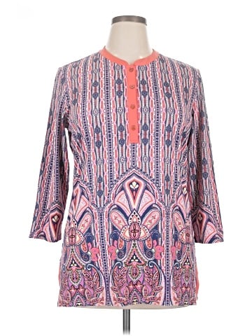 J. McLaughlin 3/4 Sleeve Blouse (view 1)