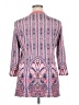 J. McLaughlin Aztec Or Tribal Print Orange Pink 3/4 Sleeve Blouse Size XL - photo 2