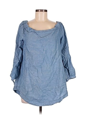 Free People 3/4 Sleeve Blouse (view 1)