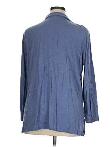 J.Jill 3/4 Sleeve Button-Down Shirt (view 2)