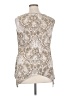 SJS Tan Sleeveless Blouse Size 1X - photo 2