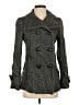 Babaton Tweed Gray Wool Coat Size XS - photo 1