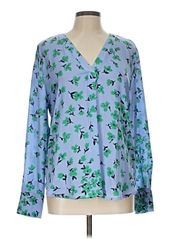 Ann Taylor Long Sleeve Blouse (view 1)
