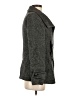 Babaton Tweed Gray Wool Coat Size XS - photo 4