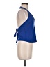 Zara Blue Sleeveless Blouse Size M - photo 4