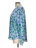 Ann Taylor Blue Long Sleeve Blouse Size L - photo 5