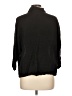Unbranded Black 3/4 Sleeve Button-Down Shirt Size 12 - photo 2