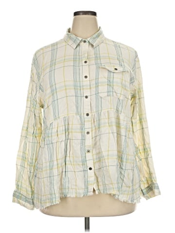 True Craft Long Sleeve Button-Down Shirt (view 1)