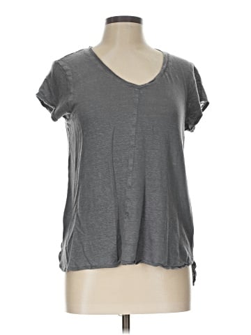 Tahari Short Sleeve Henley (view 1)