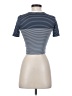 Target Blue Short Sleeve Turtleneck Size XXS - photo 2