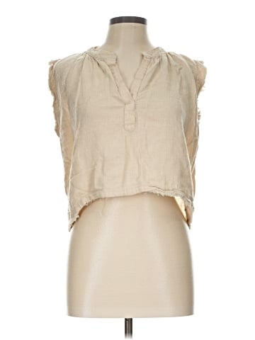 Olivaceous Sleeveless Blouse (view 1)