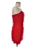 Hello Molly 100% Polyester Solid Red Cocktail Dress Size 6 - photo 4