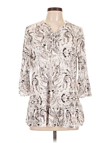 Tribal 3/4 Sleeve Blouse (view 1)