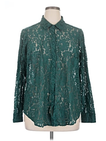 Torrid Long Sleeve Blouse (view 1)