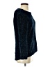 Orvis 100% Polyester Metallic Blue Pullover Sweater Size S - photo 4