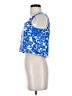 Amour Vert Blue Sleeveless Blouse Size S - photo 5