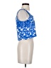 Amour Vert Blue Sleeveless Blouse Size S - photo 4
