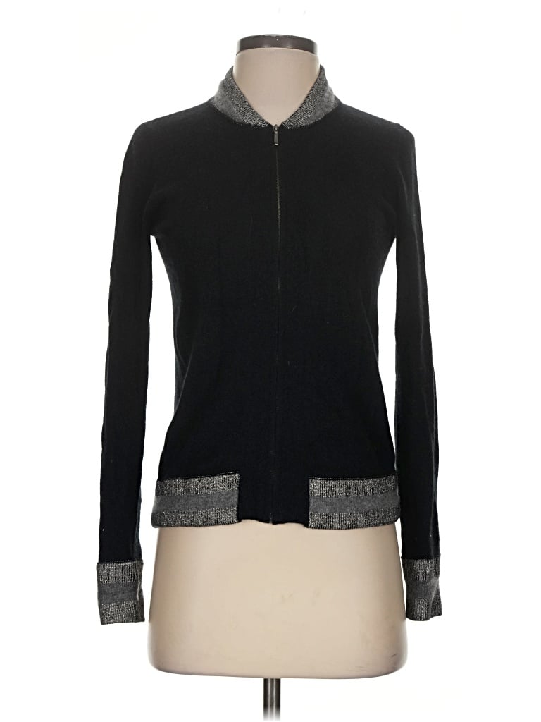 Pre-owned Sofia Cashmere Jacket In Black