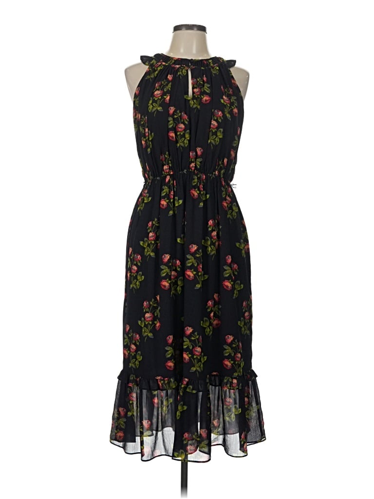 Pre-owned Point Sur Cocktail Dress In Black