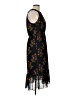 Point Sur 100% Polyester Floral Black Cocktail Dress Size 10 - photo 4
