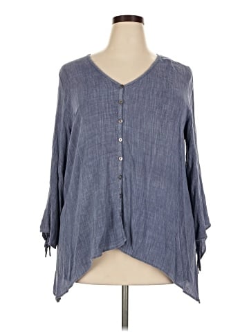 Karen Kane 3/4 Sleeve Blouse (view 1)