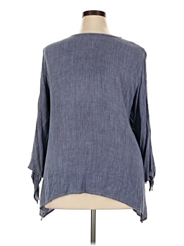 Karen Kane 3/4 Sleeve Blouse (view 2)