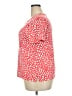 Studio Works 100% Cotton Red Short Sleeve Blouse Size 2X - photo 5