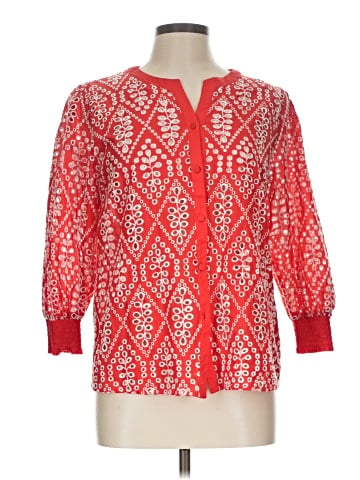 CAbi 3/4 Sleeve Blouse (view 1)