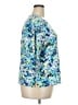 Studio Works 100% Cotton Blue 3/4 Sleeve Top Size 2X - photo 4