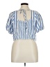 Torrid Blue Short Sleeve Blouse Size 1X Plus (1) - photo 2