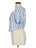 Torrid Blue Short Sleeve Blouse Size 1X Plus (1) - photo 5