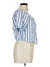 Torrid Blue Short Sleeve Blouse Size 1X Plus (1) - photo 4