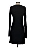 BP. Solid Black Casual Dress Size S - photo 2