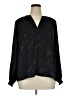 The Limited 100% Polyester Black Long Sleeve Blouse Size XL - photo 1