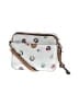 Fossil 100% Leather Print White Crossbody Bag One size - photo 1