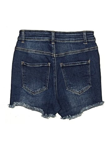 Wax Jean Denim Shorts (view 2)