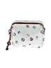 Fossil 100% Leather Print White Crossbody Bag One size - photo 3