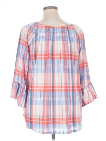New York Laundry 3/4 Sleeve Blouse (view 2)
