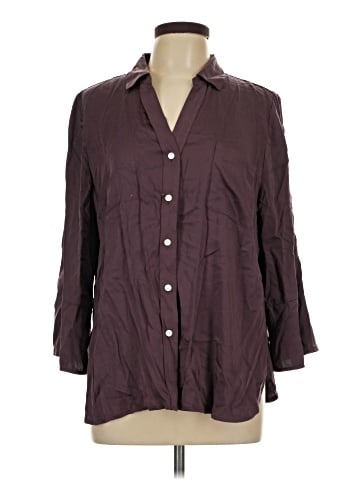 J.Jill 3/4 Sleeve Button-Down Shirt (view 1)