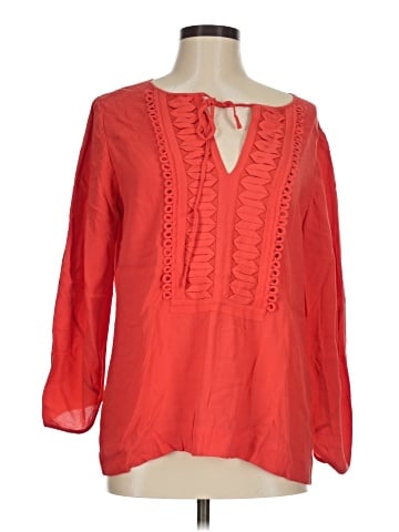Diane von Furstenberg Long Sleeve Blouse (view 1)