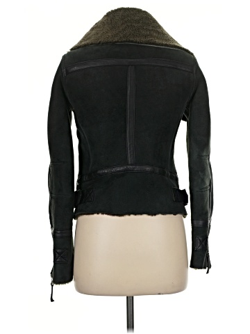 Topshop Boutique Leather Jacket (view 2)