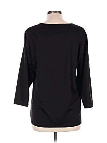 Susan Graver 3/4 Sleeve Top (view 2)