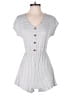 Caution to the Wind Stripes Gray Romper Size S - photo 1
