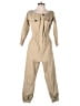 Shoedazzle 100% Cotton Solid Tan Jumpsuit Size S - photo 1